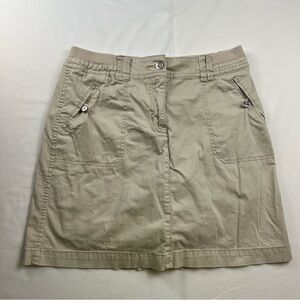 Karen Scott - Women’s Skort - Size 8 - Khaki